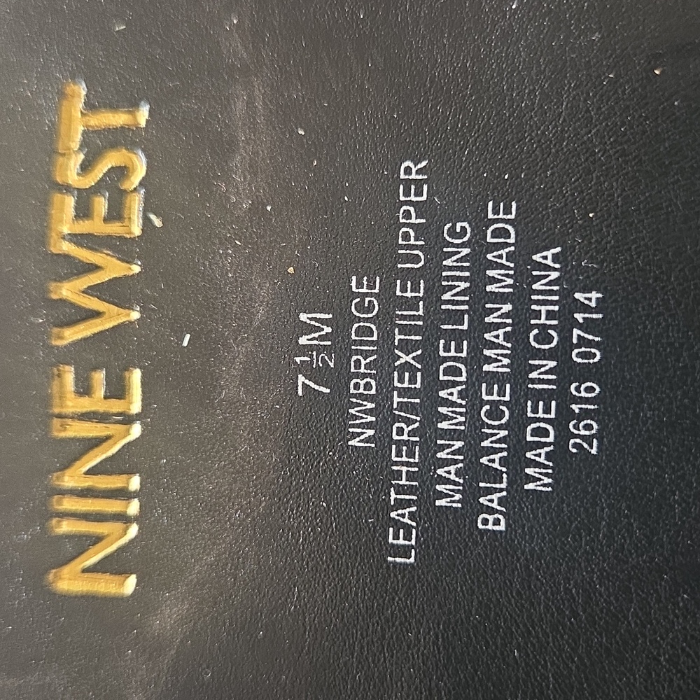 NINE WEST Womens Leather Boots - Picture 7 of 7